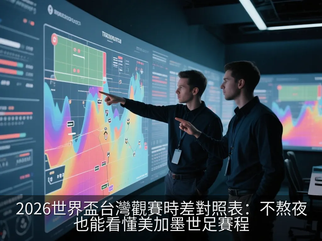 2026世界盃台灣觀賽時差對照表：不熬夜也能看懂美加墨世足賽程
